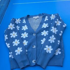 Cute daisy sweater women
